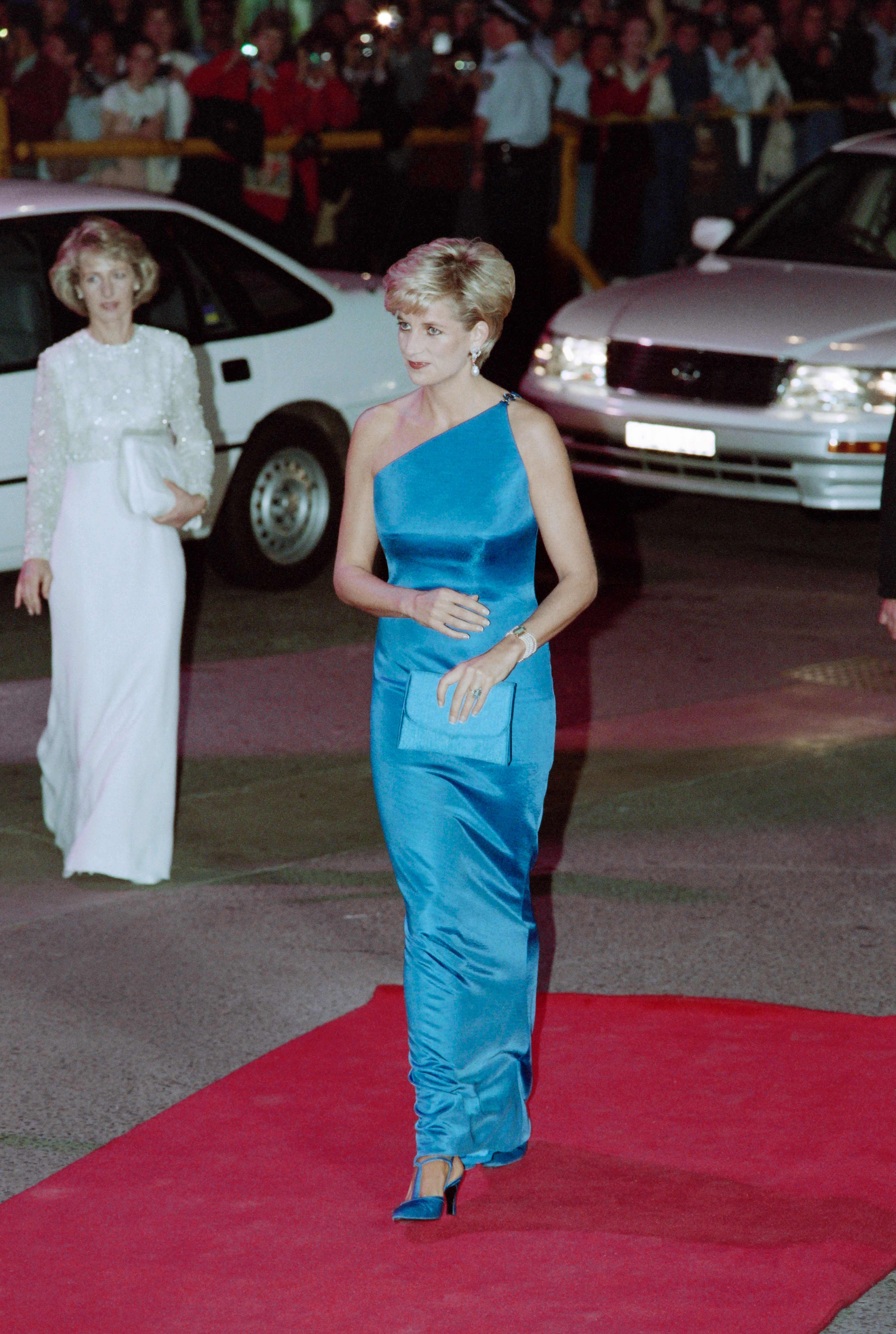 ديانا تزور معهد أبحاث القلب في أستراليا عام 1996