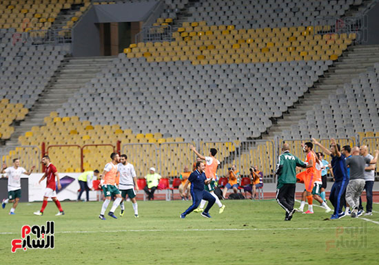 فرحة هدف المصرى