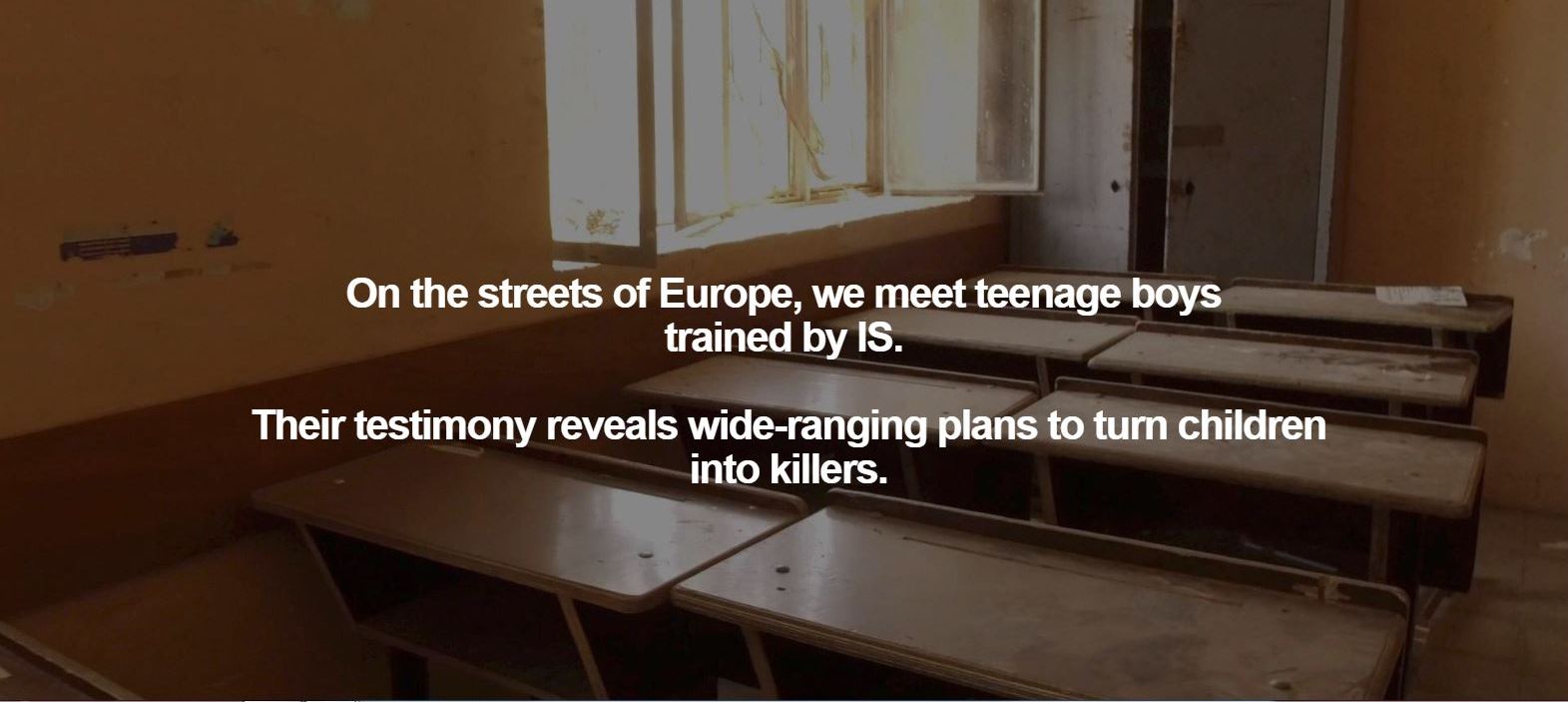 فى شوارع اوروبا اطفال مجندين من قبل داعش