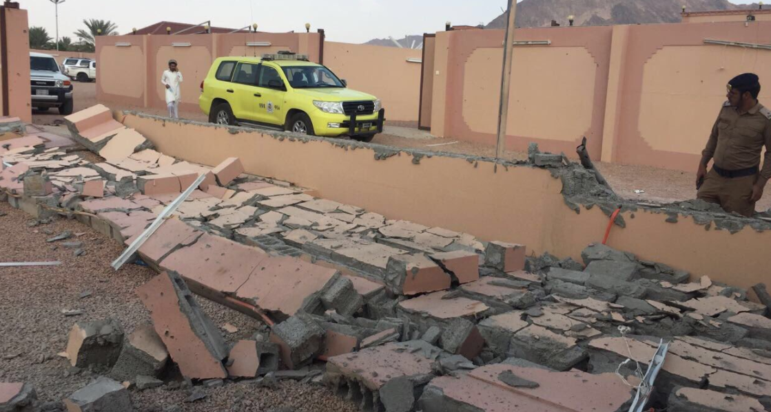 أضرار بمنزل في نجران إثر مقذوفات حوثية