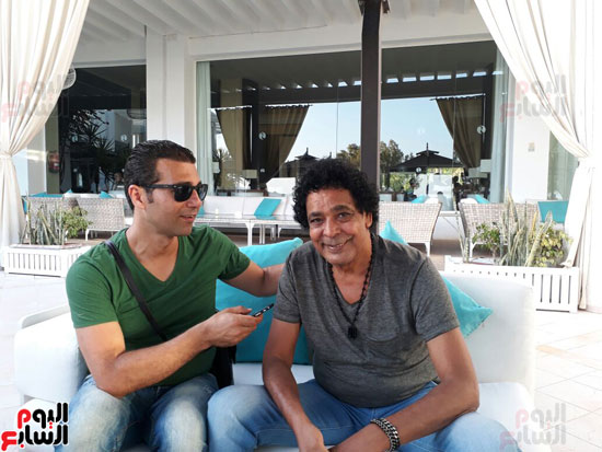 لقاء محمد منير مع الاعلام التونسى (11)
