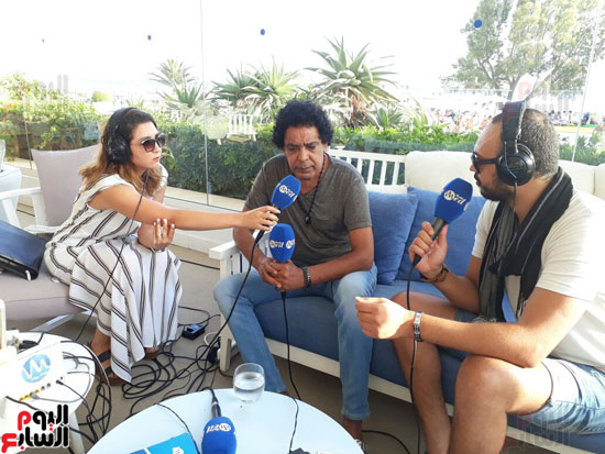 لقاء محمد منير مع الاعلام التونسى (6)