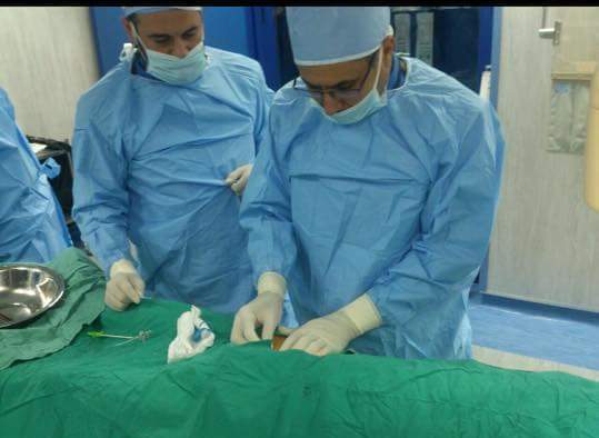 إجراء عملية قسطرة تشخيصية للمخ بمستشفى المنصورة العام الجديد (5)