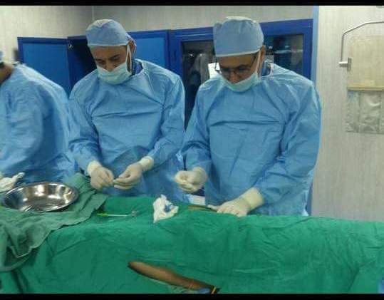 إجراء عملية قسطرة تشخيصية للمخ بمستشفى المنصورة العام الجديد (3)
