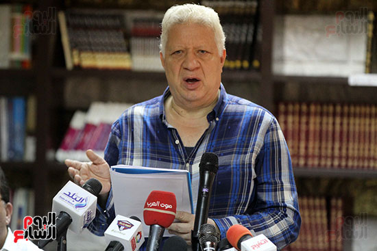 مؤتمر مرتضى منصور للإعلان عن اللائحة الجديدة (5)