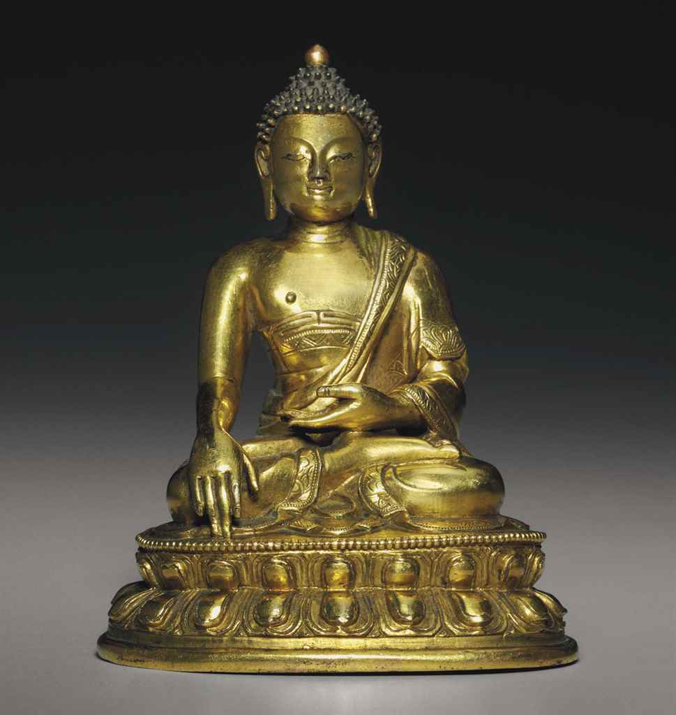 a_gilt-bronze_figure_of_buddha_17th-18th_century_d6096601g