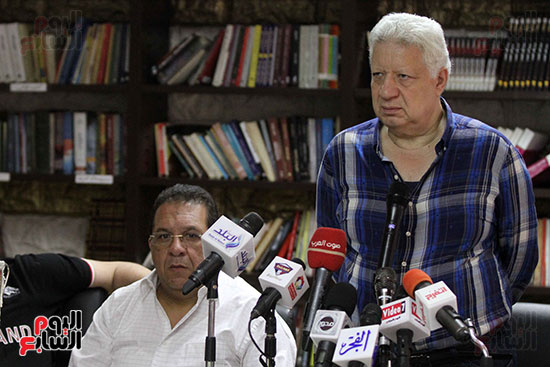 مؤتمر مرتضى منصور للإعلان عن اللائحة الجديدة (14)