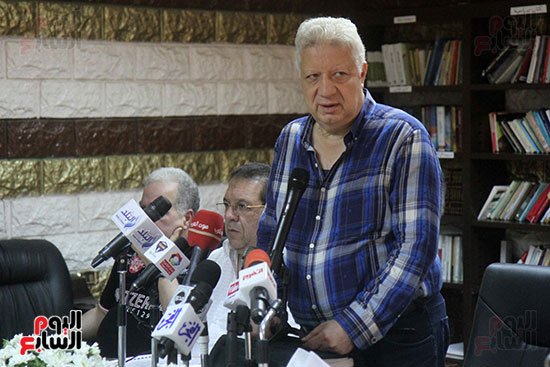 مؤتمر مرتضى منصور للإعلان عن اللائحة الجديدة (11)