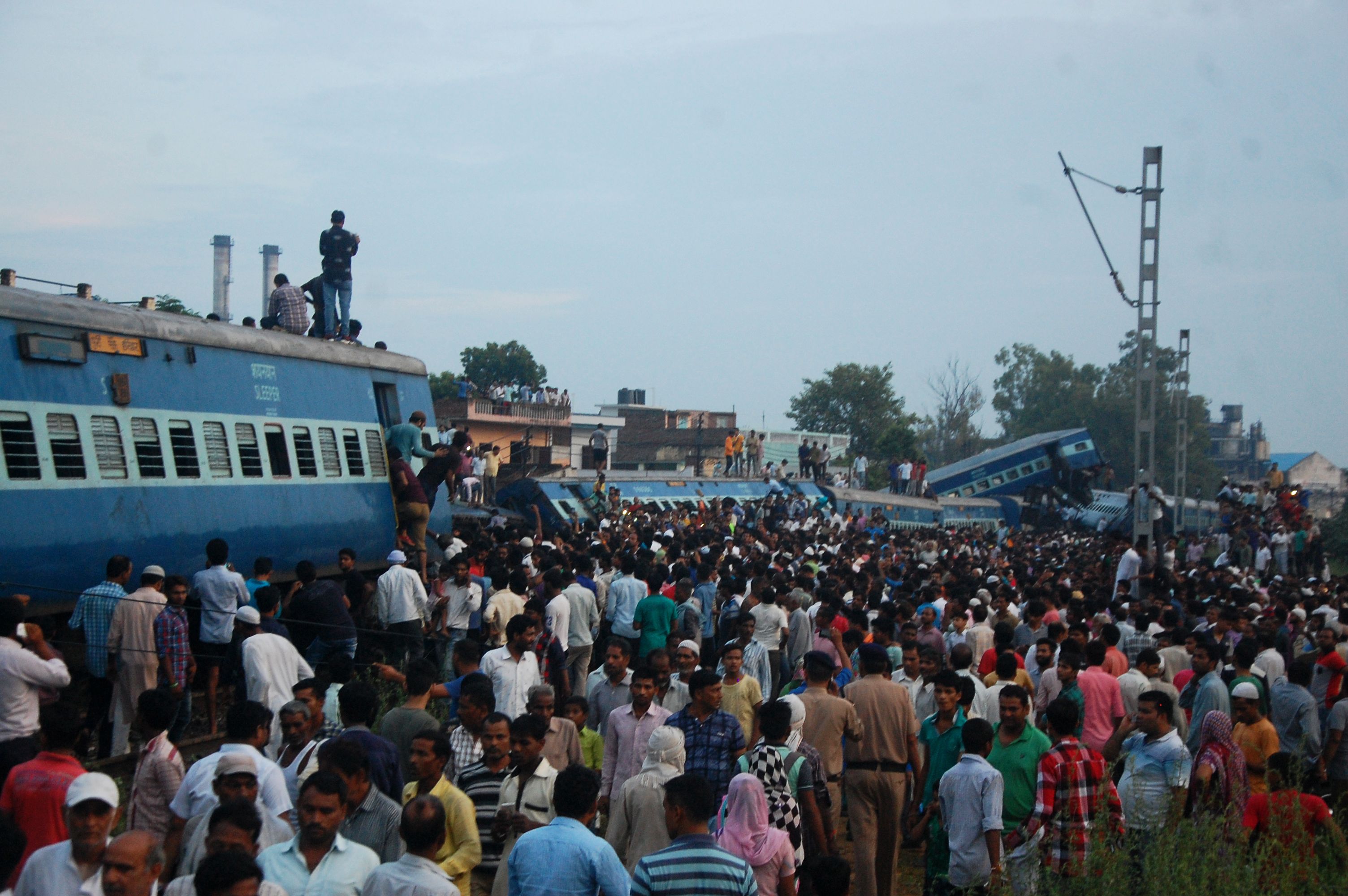 حادث القطار في الهند