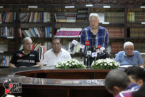 مؤتمر مرتضى منصور للإعلان عن اللائحة الجديدة (3)