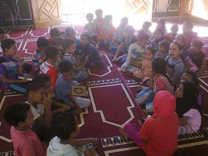 2 إقبال الأطفال على مدرسة المسجد الجامع