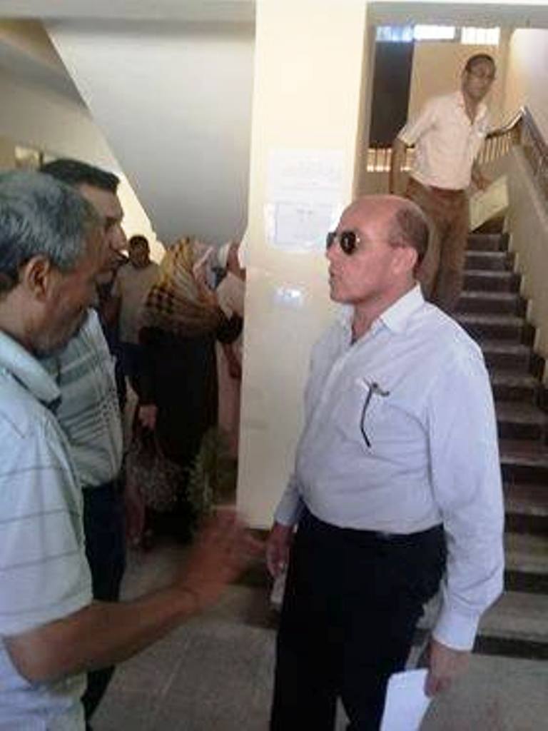 زيارة  رئيس مدينة اشمون للادارة  (1)