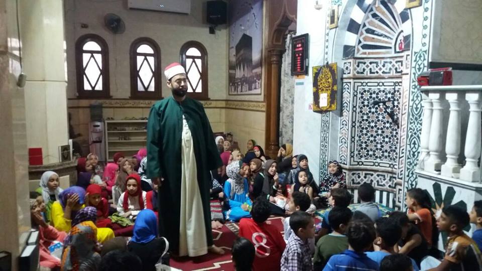 1 حلقات مدرسة المسجد الجامع بالإسكندرية