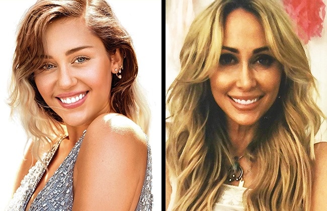 مايلي سايروس وتيش سايروس