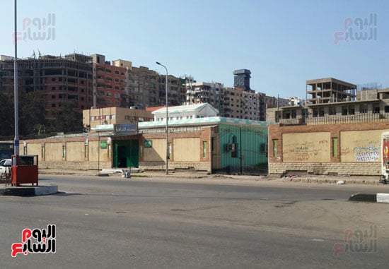 شارع النصر المطل على المستشفى