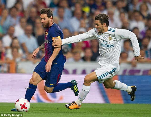 ميسي فى لقاء الكلاسيكو الاخير