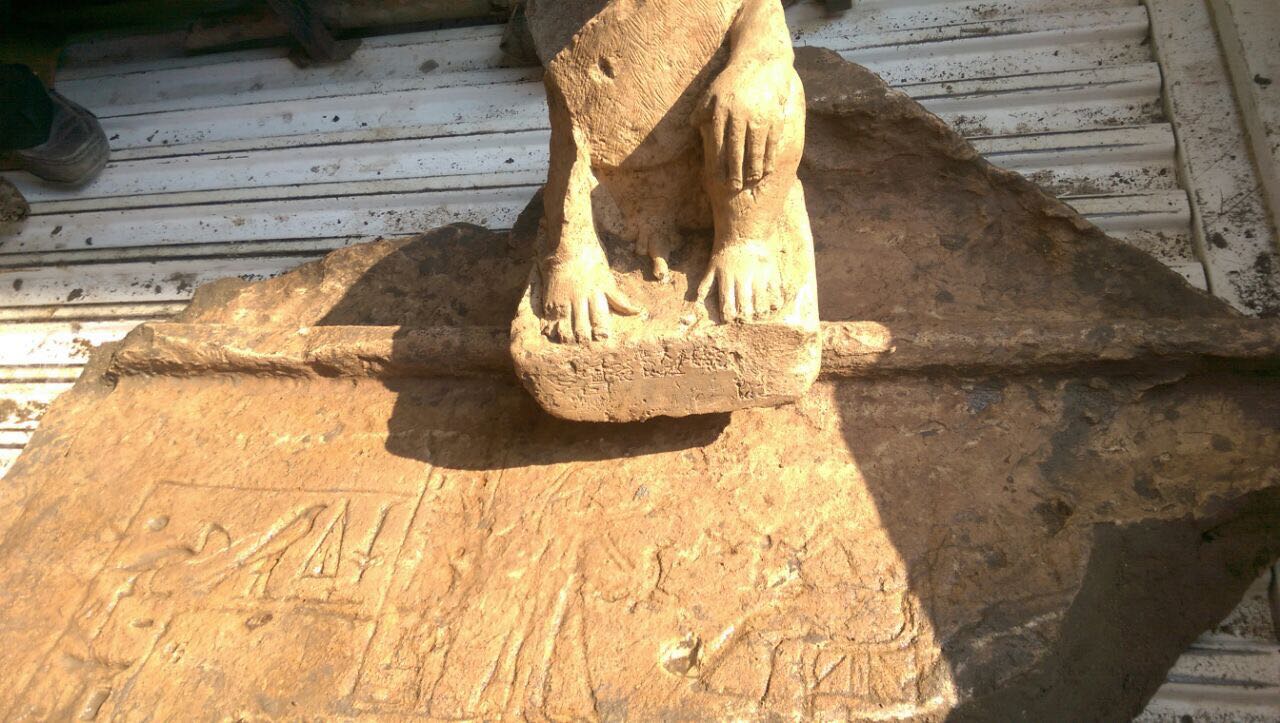 تماثيل أثرية نادرة لآلهة فرعونية بالشرقية (2)