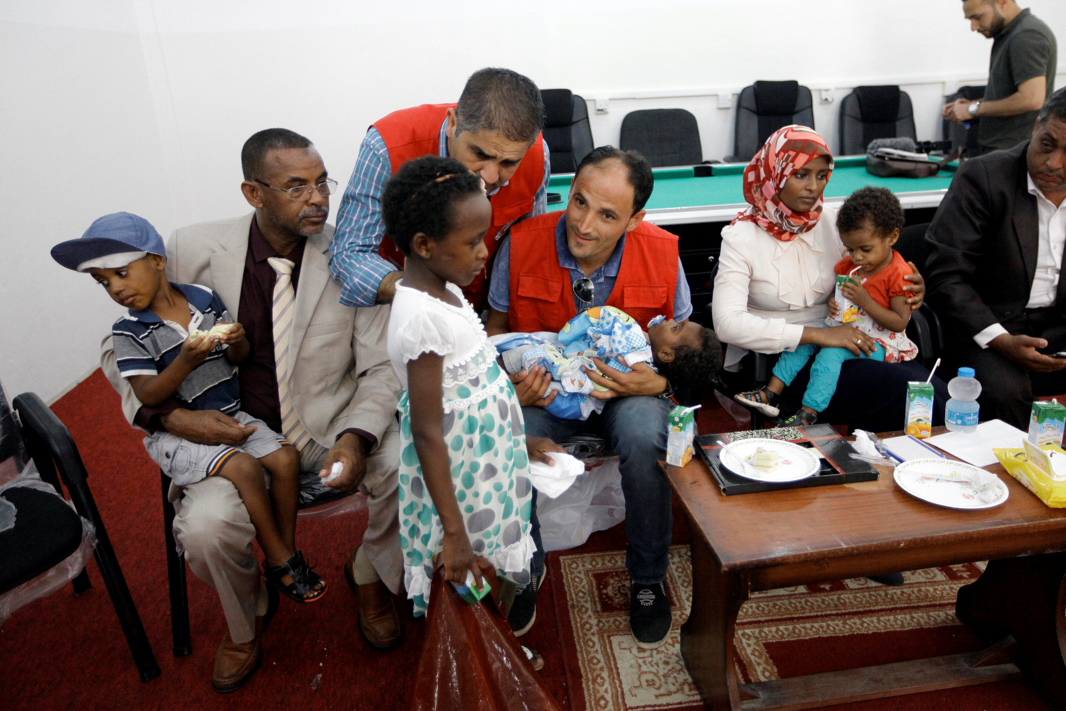 السلطات الليبية تحرر 4 اطفال سودانيين من قبضة داعش