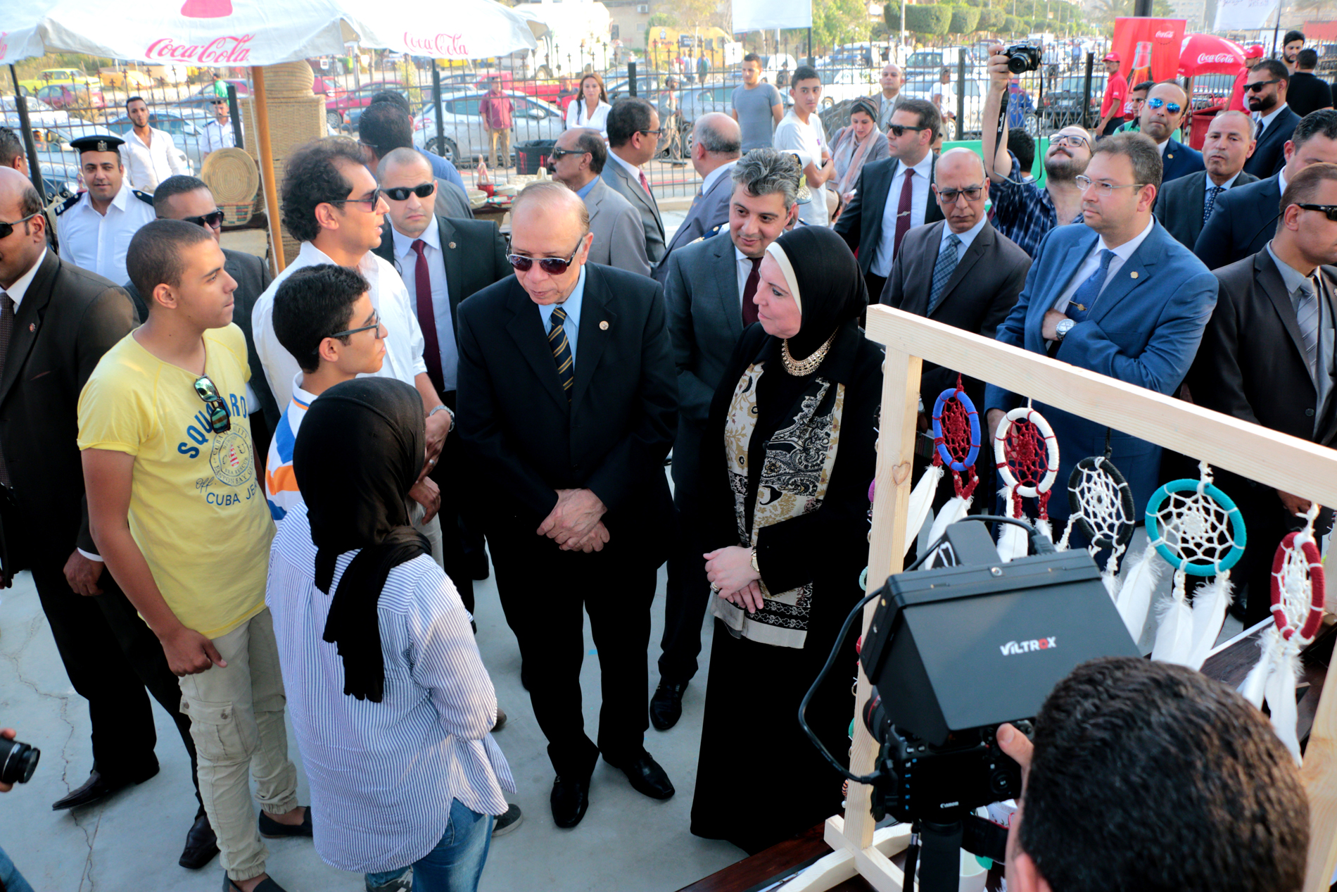 افتتاح شارع مصر بالنزهة لتجميع مشاريع الشباب  (8)