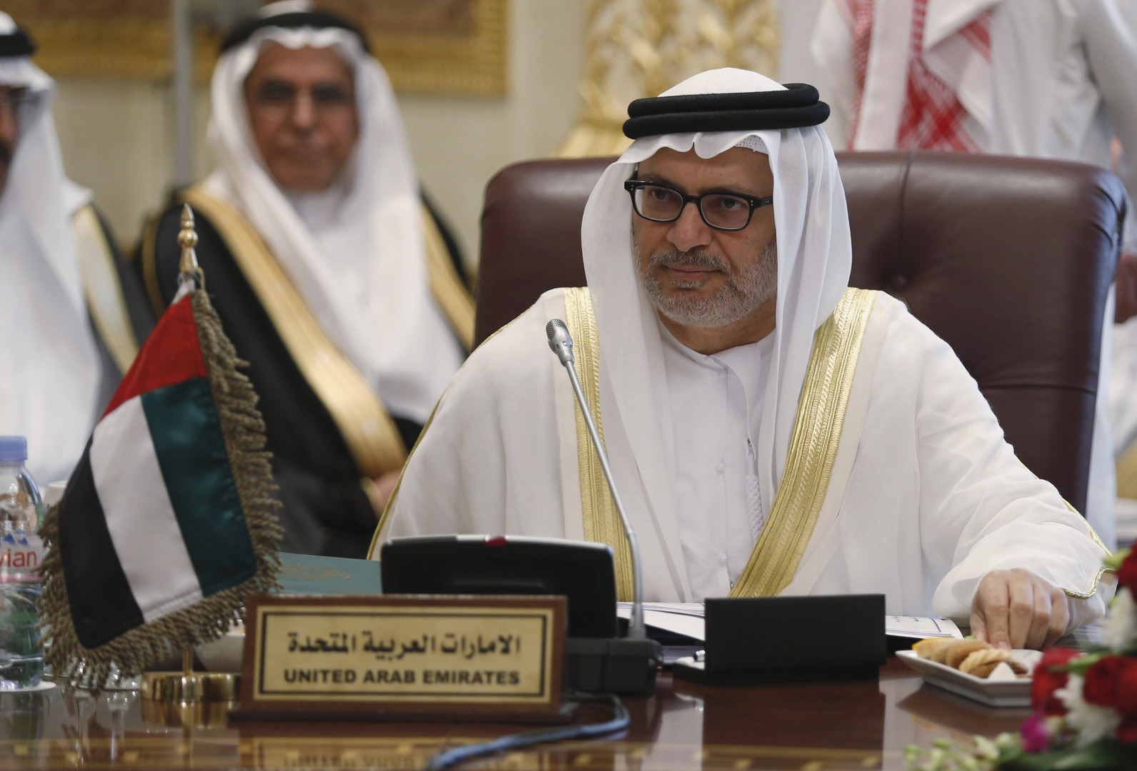 وزير الدولة الإماراتى للشئون الخارجية أنور قرقاش
