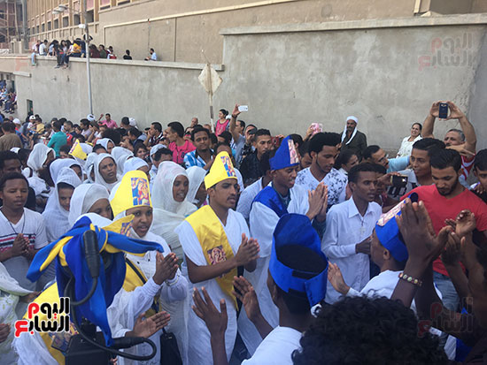  مشاركة الجالية الإثيوبية بالاحتفالات 