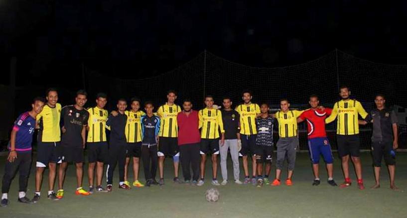 مبارة كرة القدم بين المسلمين والأقباط للتأكيد علي وحدة النسيج الوطني بأرمنت