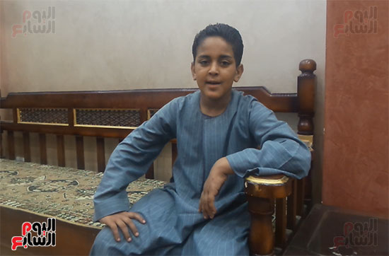  الطفل الخارق ابن الصعيد أحمد الهلالى 