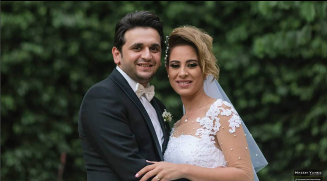 مصطفى خاطر وعروسته