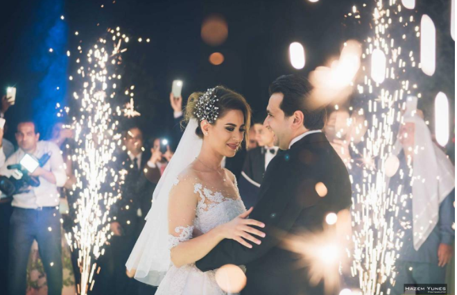 جانب من حفل الزفاف