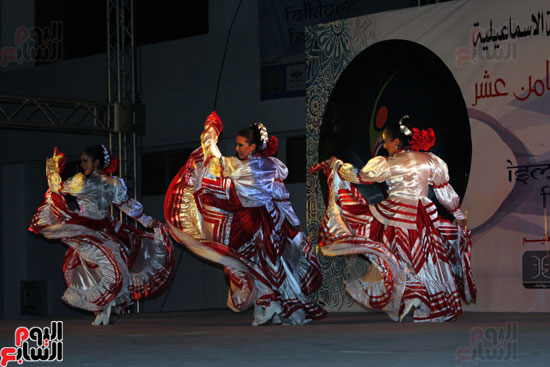 عروض مهرجان الإسماعيلية للفنون الشعبية (1)