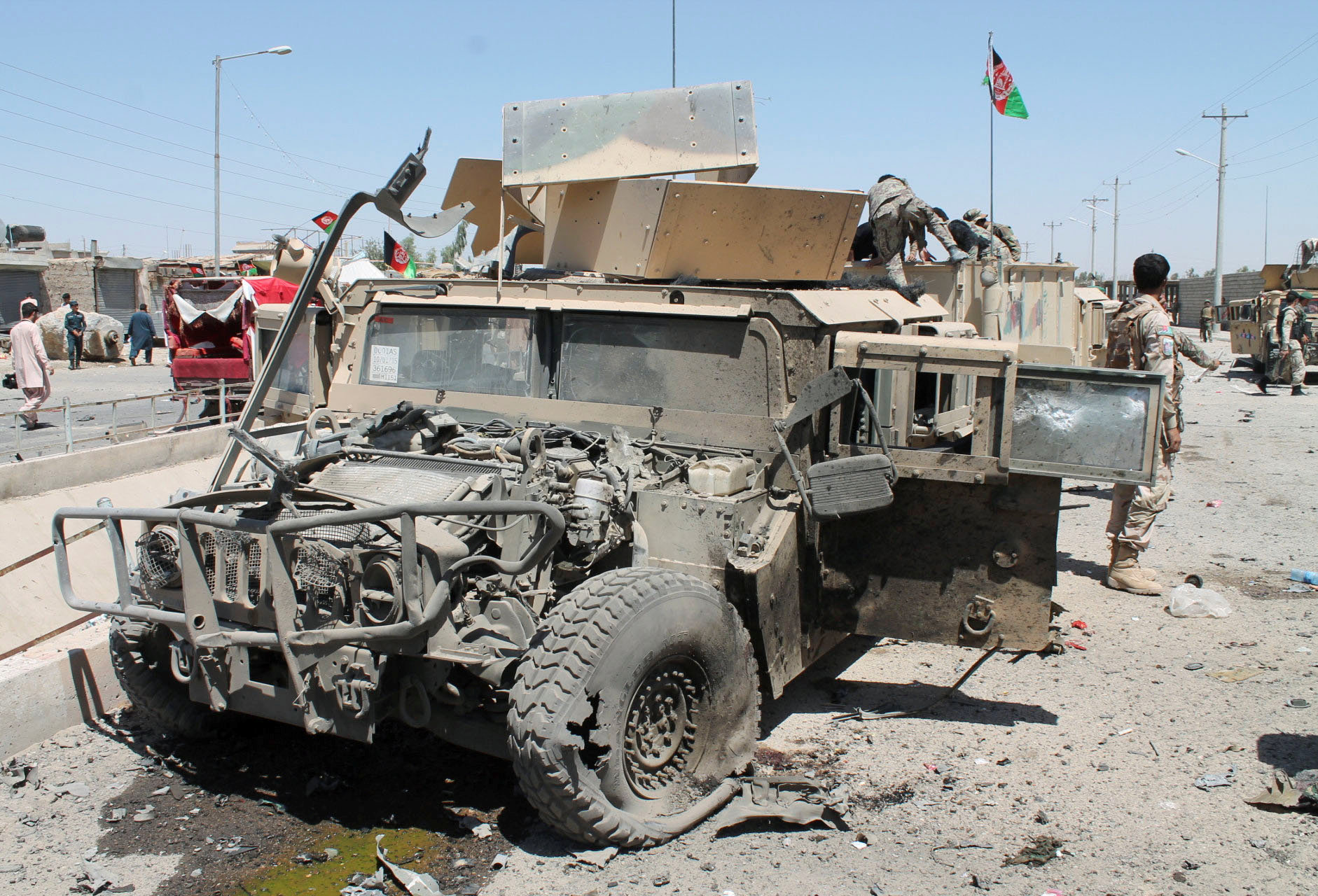 تفجير سيارة في أفغانستان