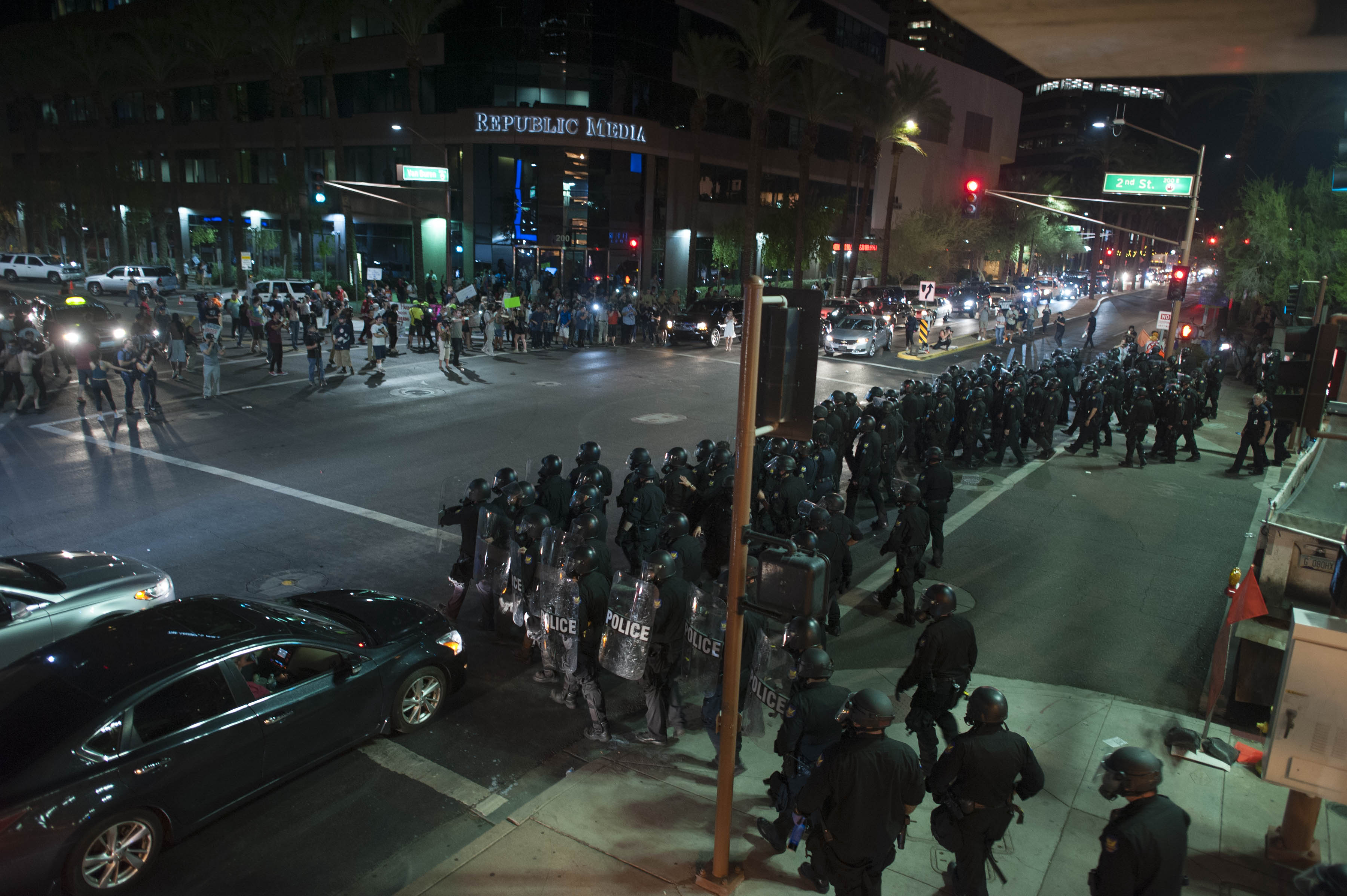 قوات الشرطة الأمريكية