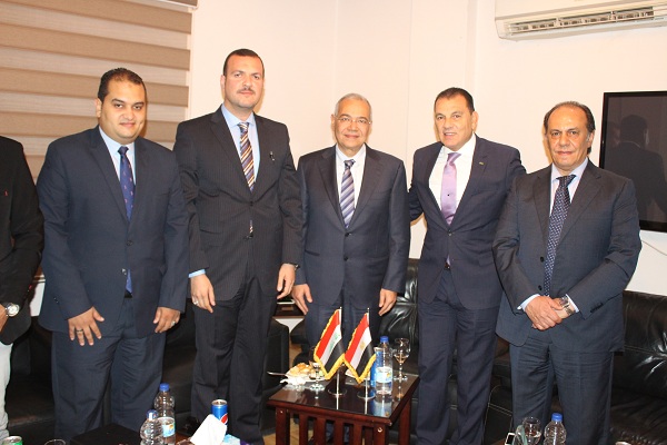 المصريين الأحرار يستقبل ممثل كتلة المواطن فى البرلمان العراقى