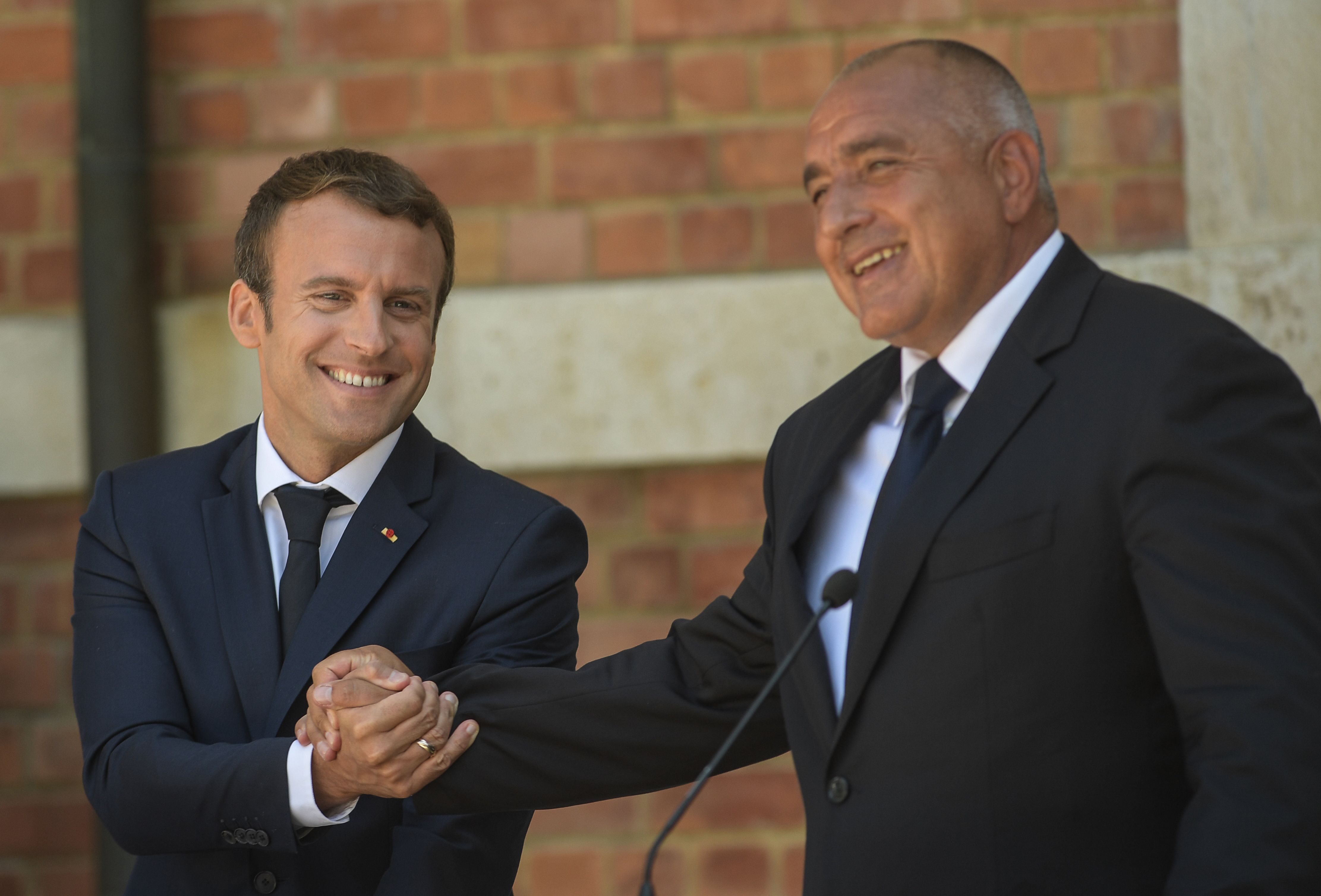 لقاء بين الرئيس الفرنسى ورئيس الوزراء البلغاري