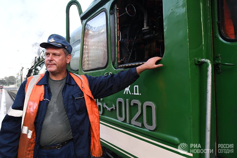 سائق قطار الإمبراطورية الروسية