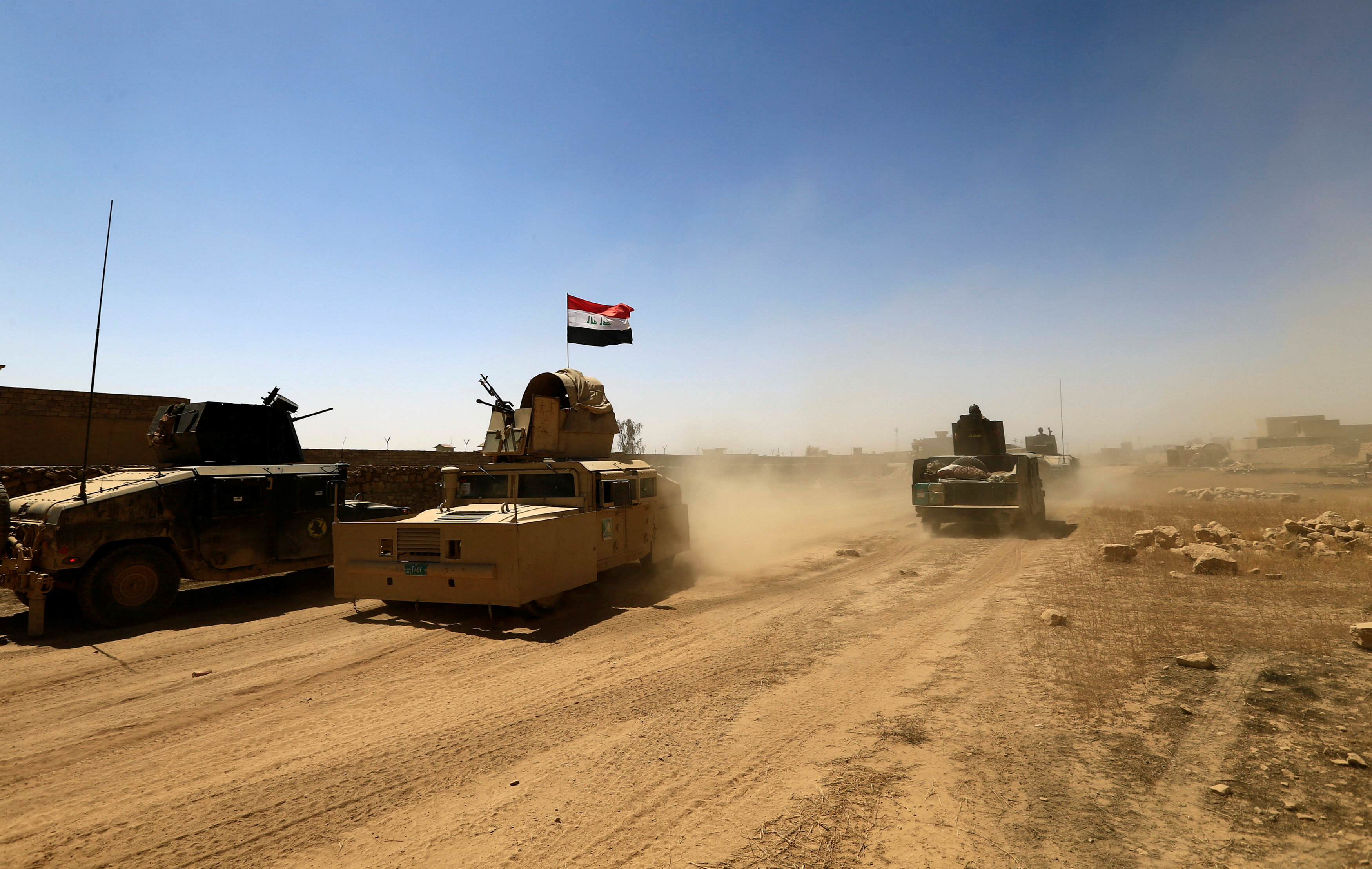 القوات العراقية تتقدم فى مدينة تلعفر