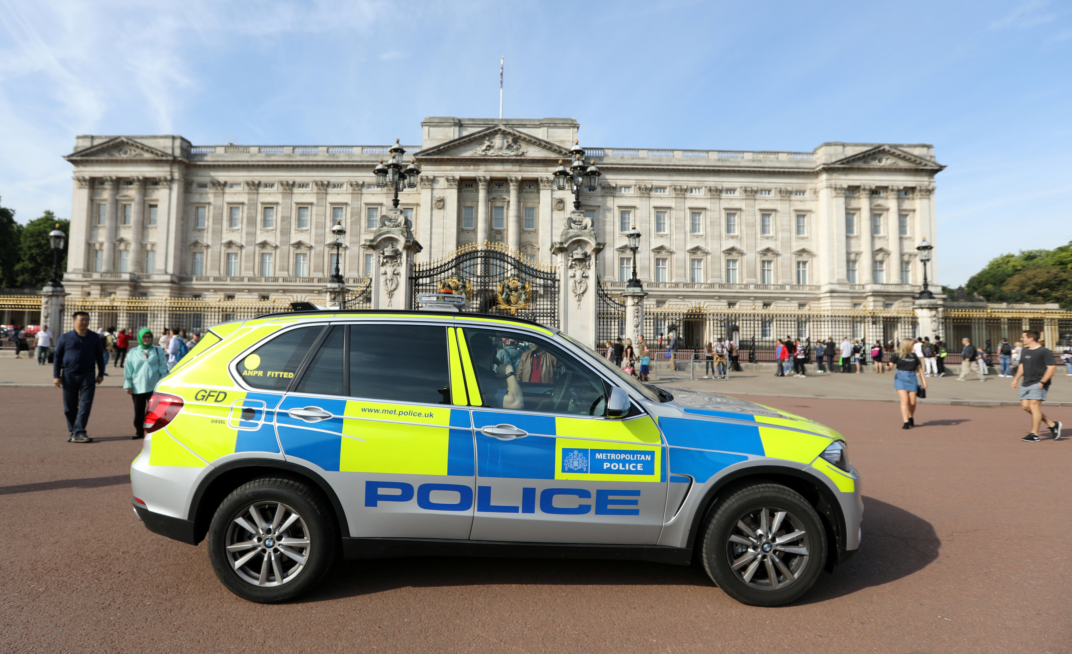دورية شرطة أمام قصر باكنجهام فى العاصمة البريطانية