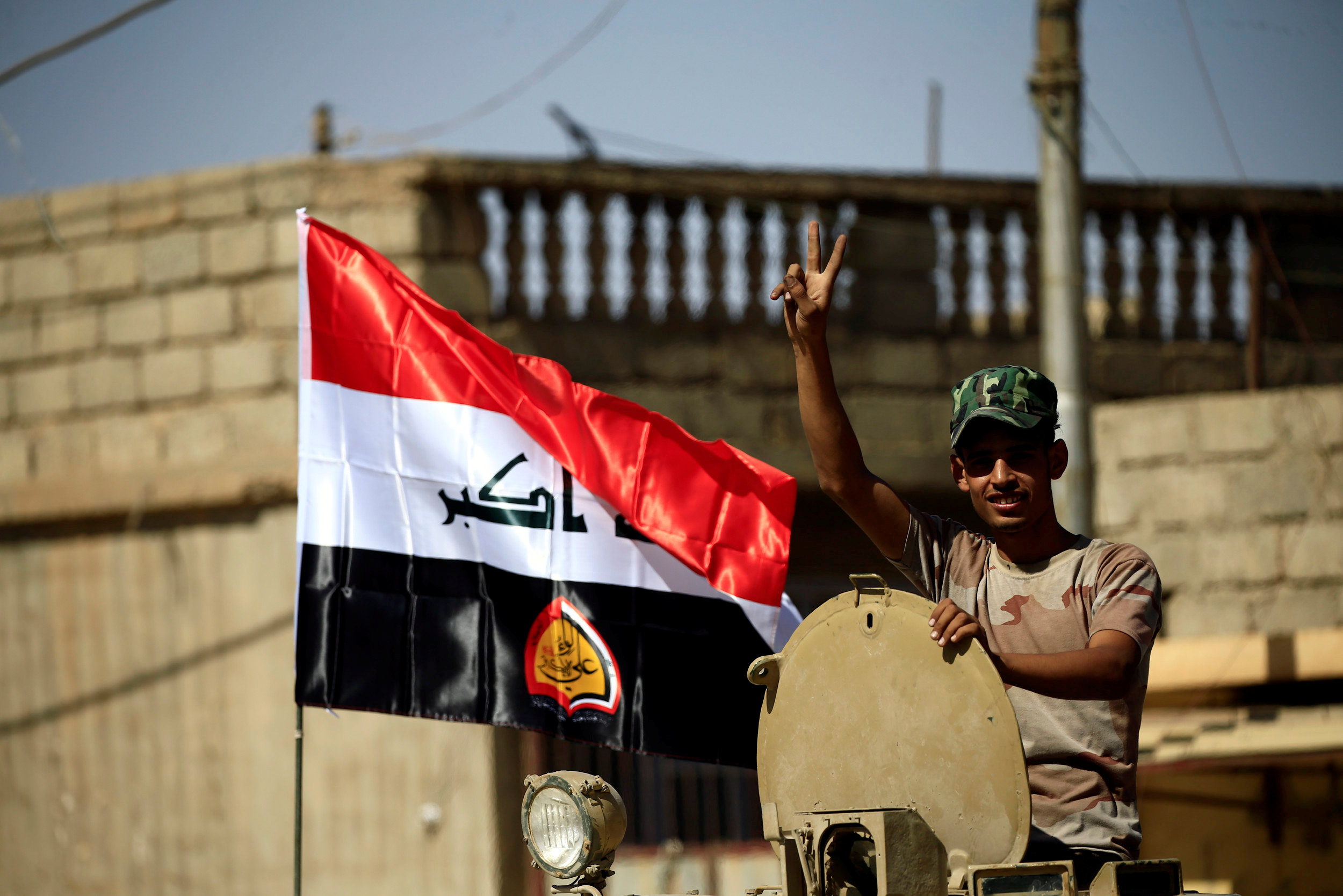 علم العراق في تلعفر
