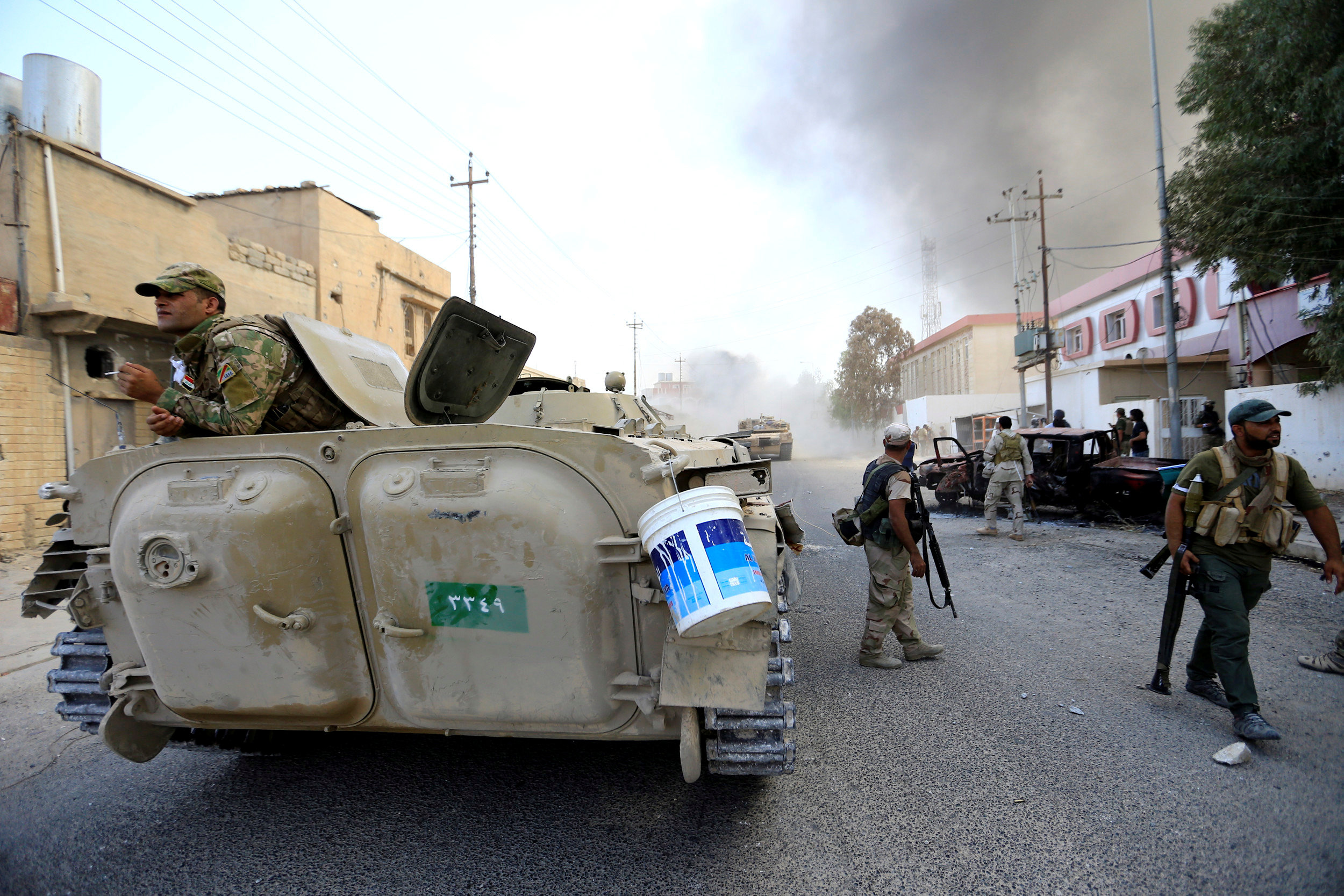 القوات العراقية تفرض سيطرتها على مدينة تلعفر