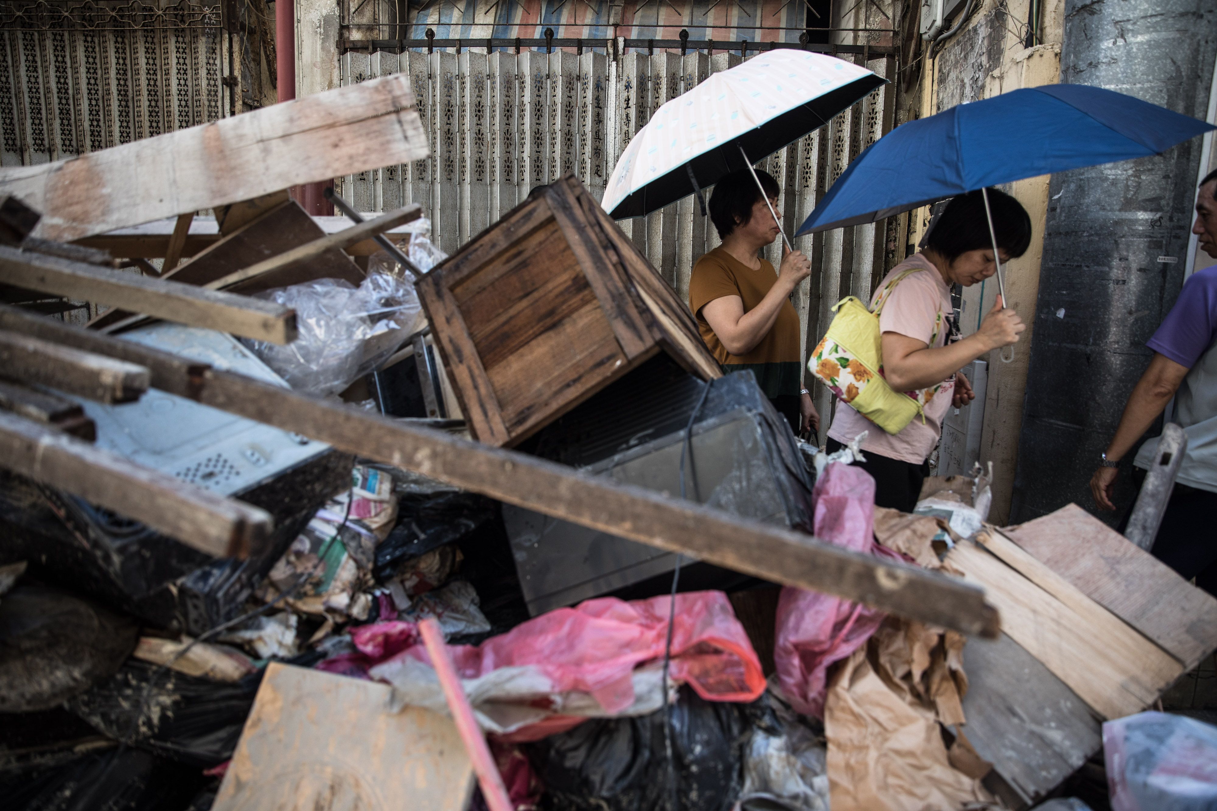 أثار مدمرة للإعصار