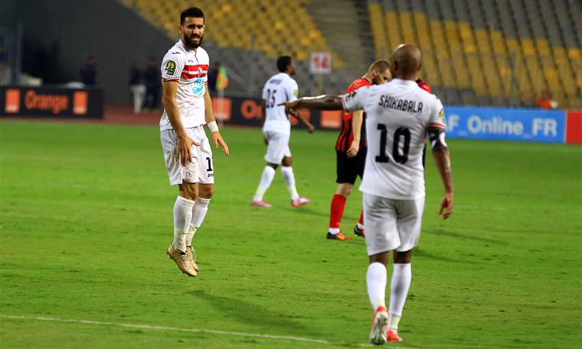 باسم مرسى أحد نجوم الزمالك