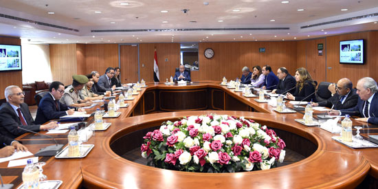 اجتماع مجلس الوزراء بشأن المتحف المصرى (1)