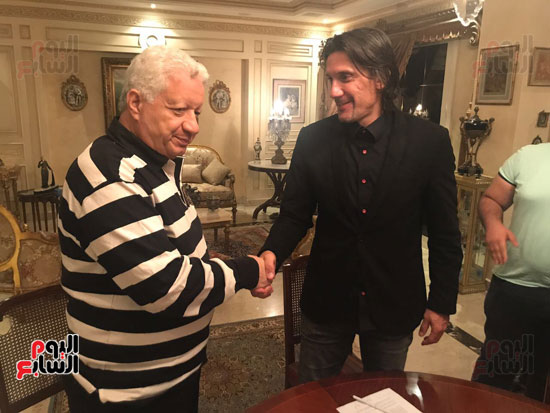 توقيع مدرب الزمالك الجديد (5)