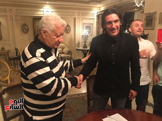 توقيع مدرب الزمالك الجديد (2)