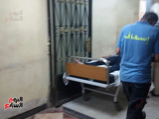 حادث تصادم أتوبيس وسيارة ببنى سويف (4)