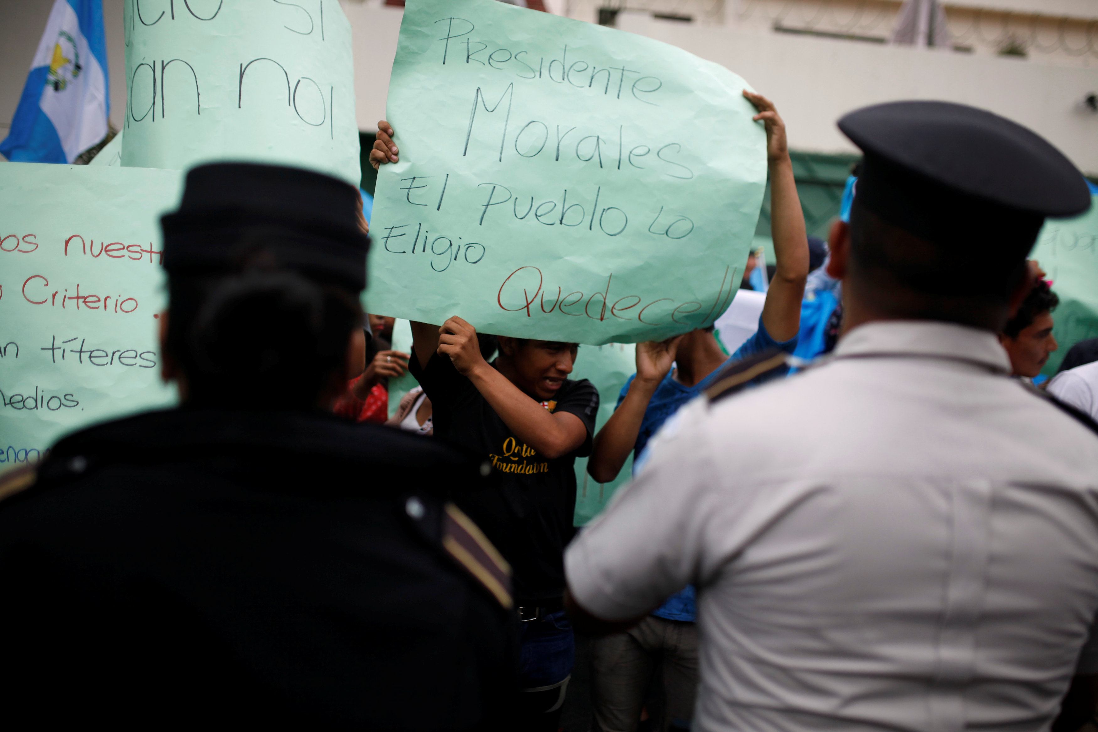 تظاهرات فى جواتيمالا