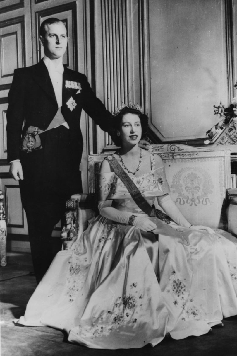 الأمير فيليب والأميرة إليزابيث