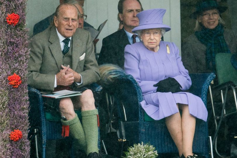 الأمير فيليب مع الملكة فى إحدى الألعاب النيوزلاندية
