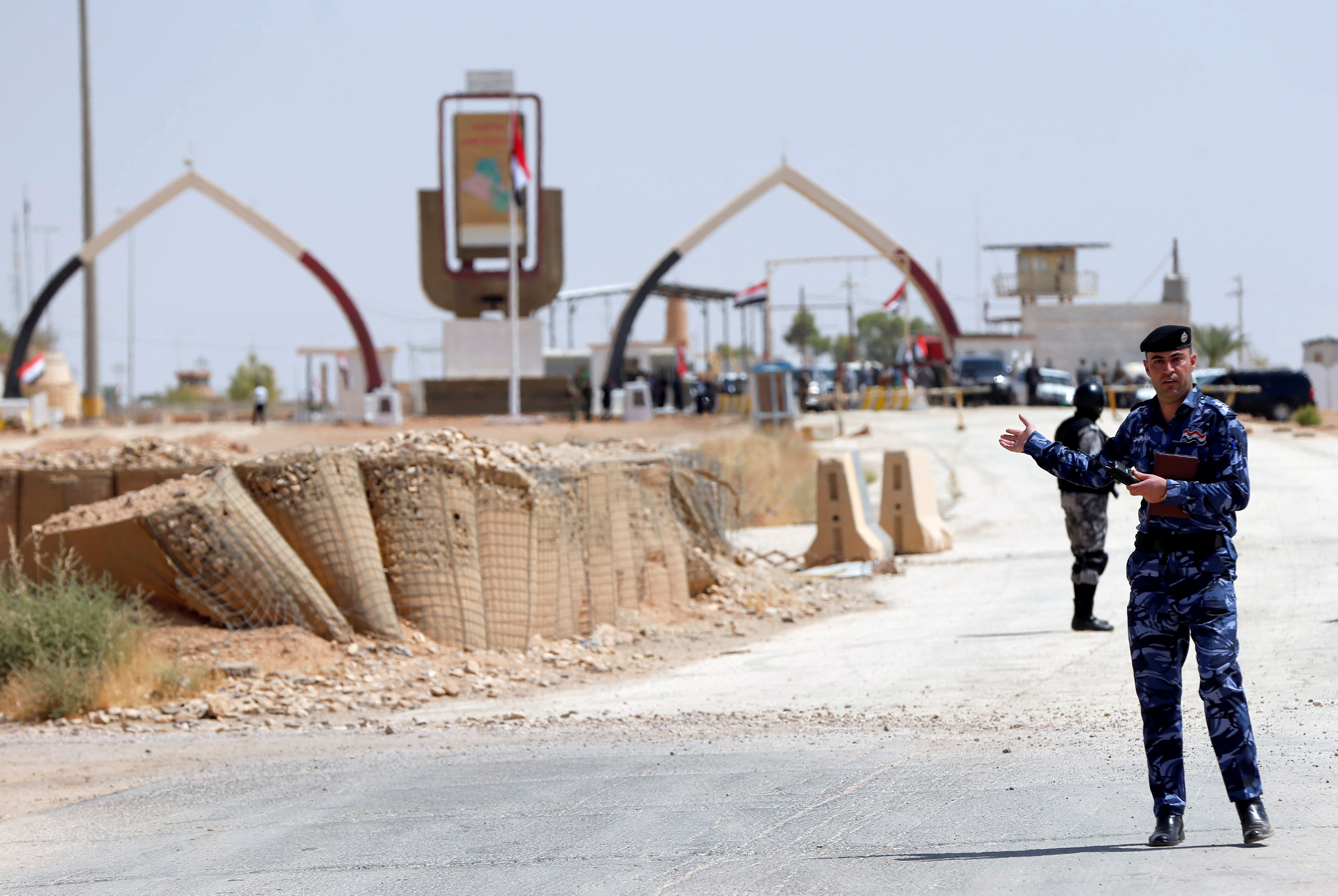 إعادة فتح معبر طريبيل الحدودى بين العراق والأردن