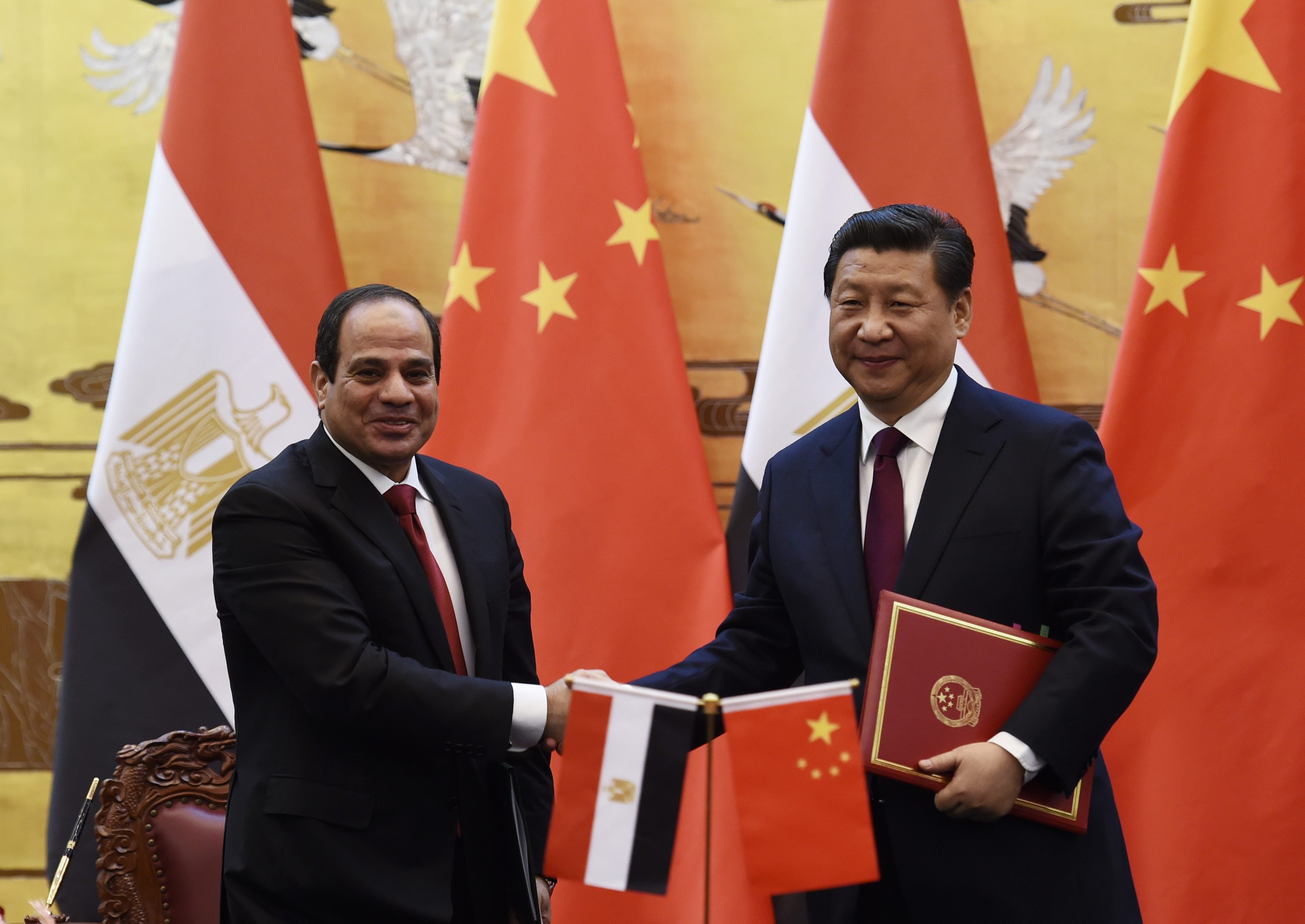 توقيع اتفاقات بين مصر والصين